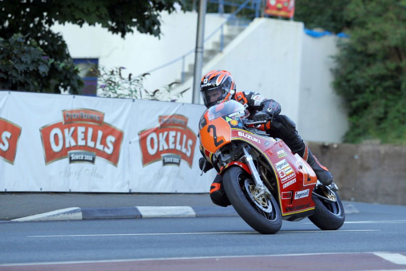 Czech rider Kamil Holan top newcomer at Manx GP