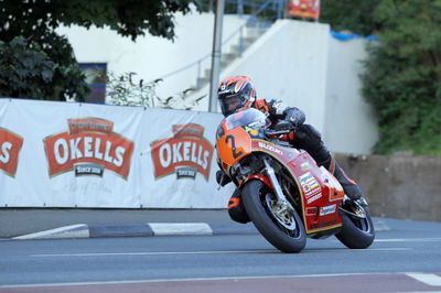 Jamie Coward puts down marker at Manx GP