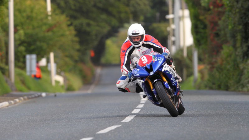 Czech rider Kamil Holan top newcomer at Manx GP