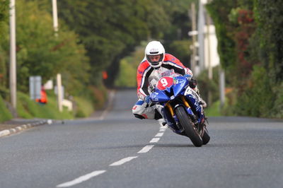 Czech rider Kamil Holan top newcomer at Manx GP