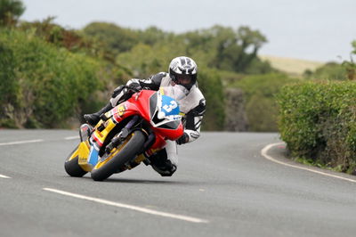 Wayne Kirwan celebrates maiden Manx victory