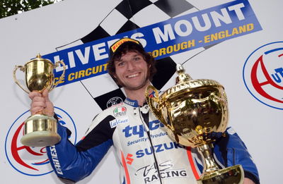 Guy Martin strikes Gold at Scarborough