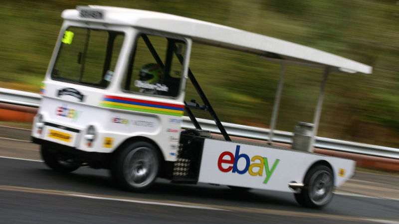 Ernie toppled as eBay Motors claims milk float world record