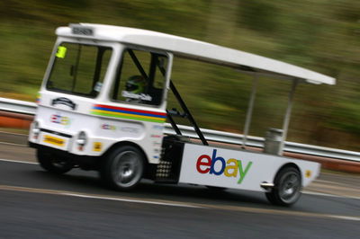 Ernie toppled as eBay Motors claims milk float world record