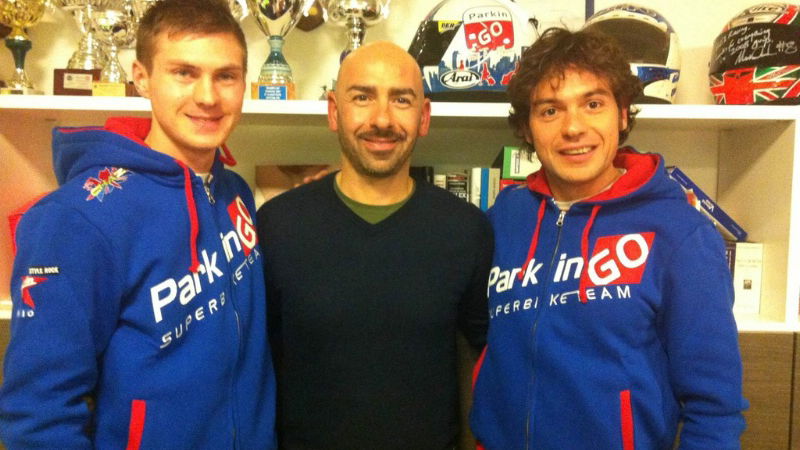 Iddon, Rolfo join ParkinGO MV Agusta effort