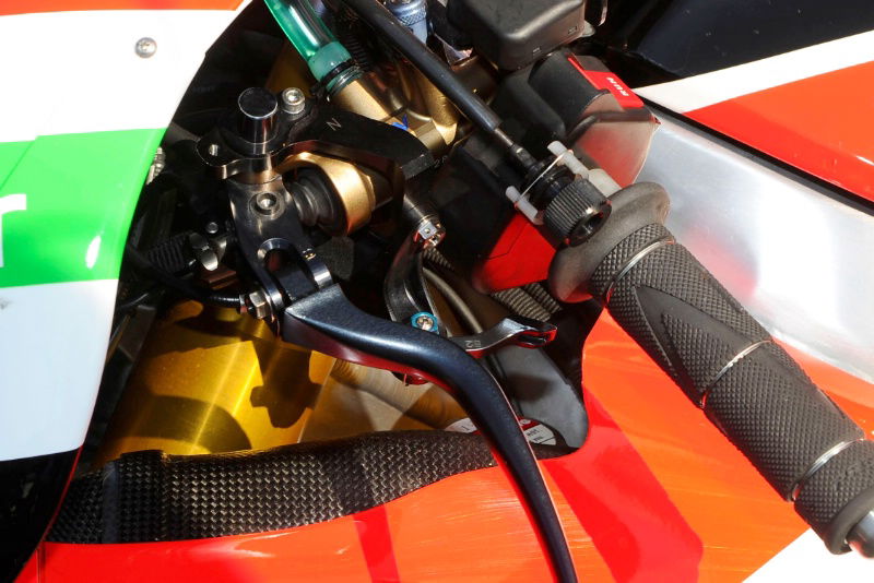 PICS Extra lever on Factory Yamaha MotoGP machine MotoGP Feature