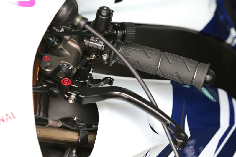PICS Extra lever on Factory Yamaha MotoGP machine MotoGP Feature