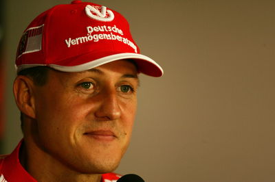 Michael Schumacher (GER) Ferrari
Italian Grand Prix, Monza, Italy. Thursday