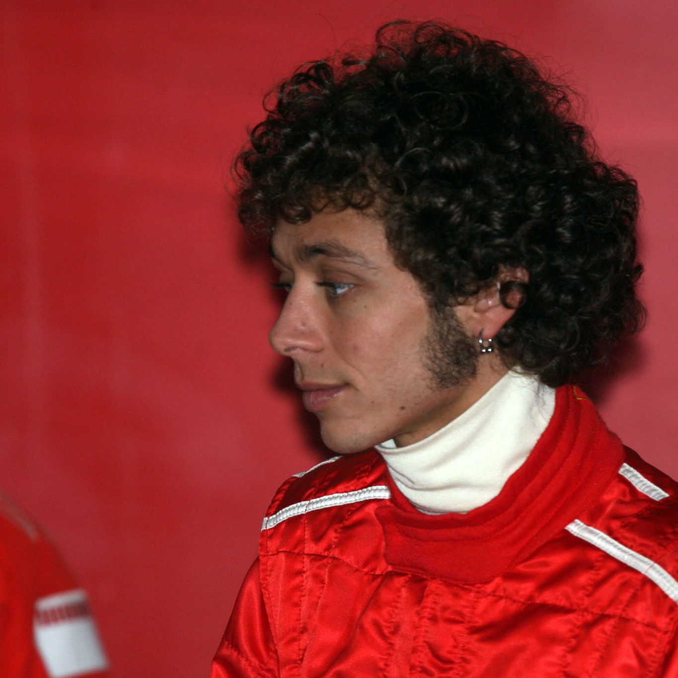  Valencia, Spain,because of the rain Valentino Rossi (ITA, Moto GP Champion, " The doctor "), Test Driver, Ferrari, in the