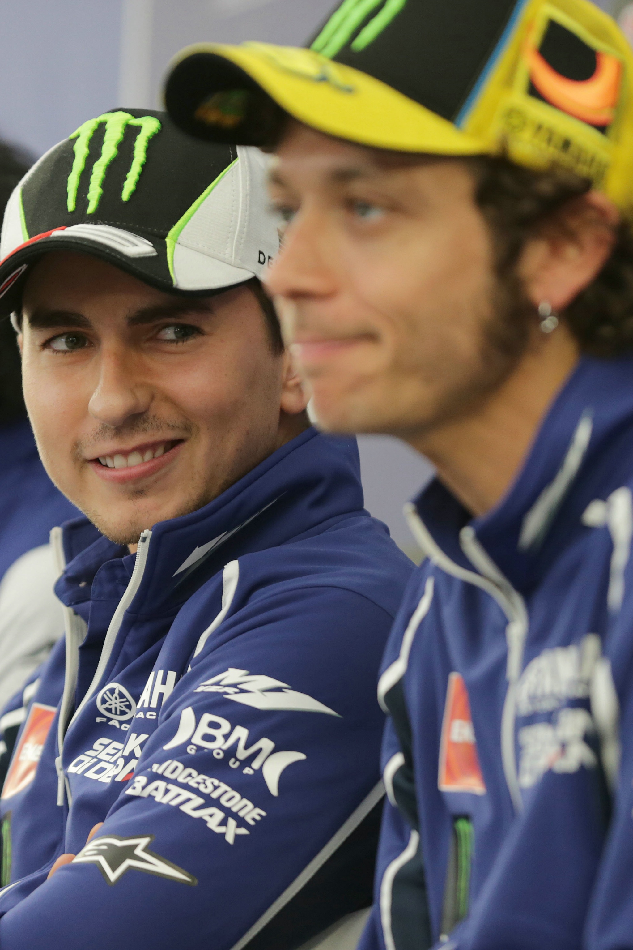 Lorenzo and Rossi, Jerez MotoGP tests, March