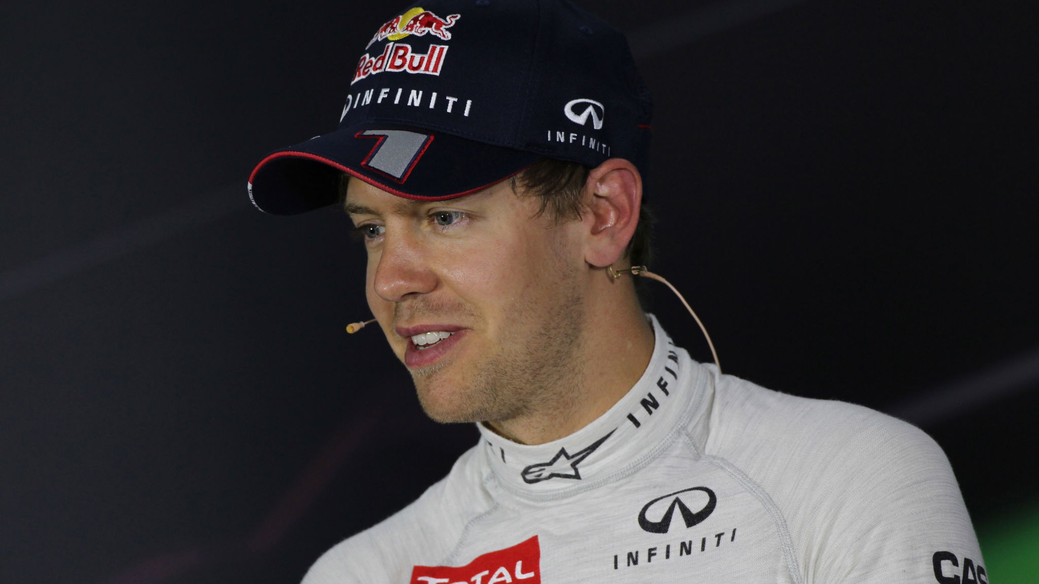 - Qualifying, Press conference, Sebastian Vettel (GER) Red Bull Racing