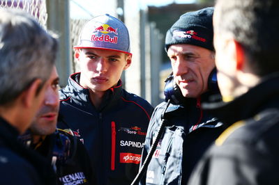 Max Verstappen (NLD) Scuderia Toro Rosso and Franz Tost (AUT) Scuderia Toro Rosso Team