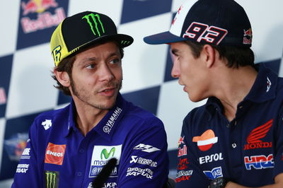 Rossi and Marquez, Argentina MotoGP