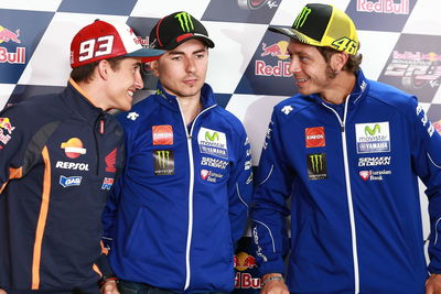 Marquez, Lorenzo, Rossi, Indianapolis MotoGP