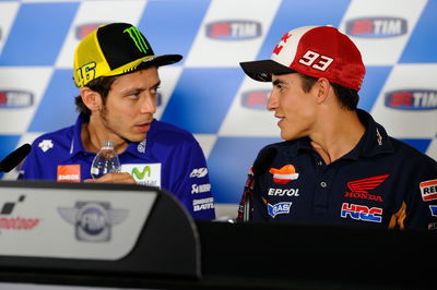 Rossi, Marquez, San Marino MotoGP