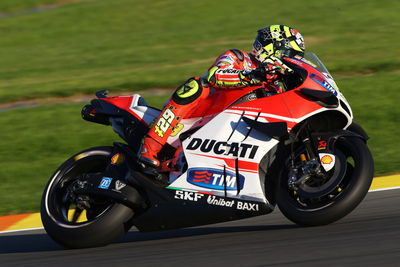 Iannone, Valencia MotoGP test. November