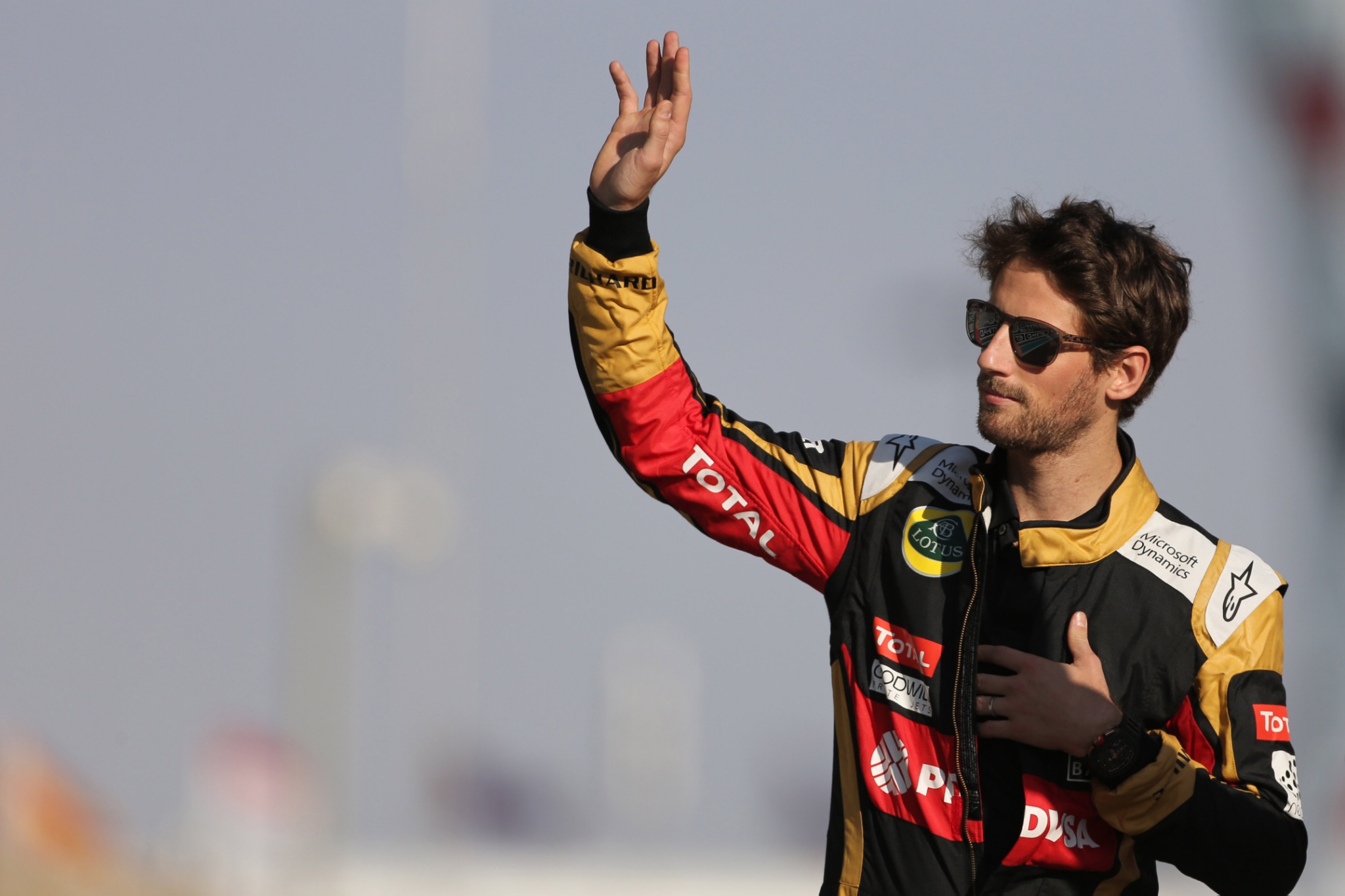 - Romain Grosjean (FRA) Lotus F1 Team