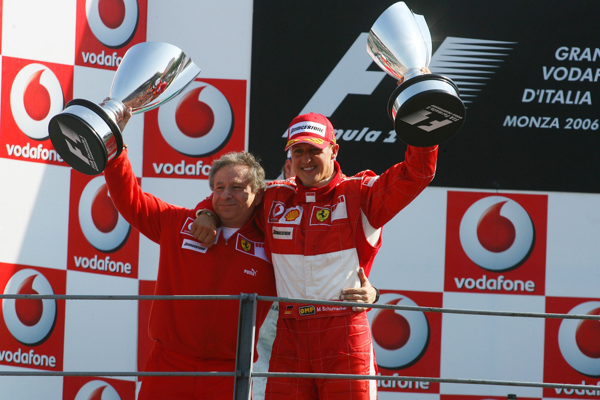  Monza, Italia, Michael Schumacher (GER), Scuderia Ferrari dan Jean Todt (FRA), Scuderia Ferrari, Ketua Tim, Umum
