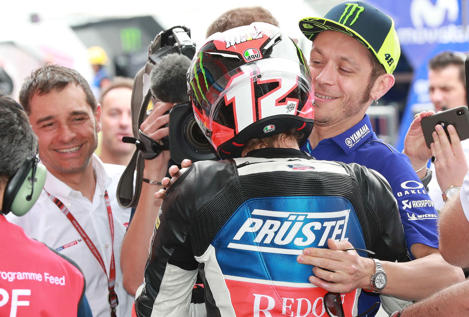 Bezzecchi, Rossi, Moto3 race, Argentinain MotoGP