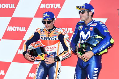 Marquez, Rossi, MotoGP Belanda