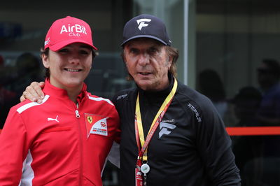  - Free Practice 3, Emerson Fittipaldi (BRA) and his grandchild Enzo