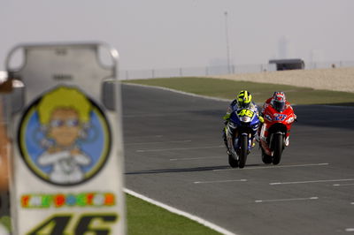 Valentino Rossi (ITA), Yamaha Factory Racing Team, Yamaha M1, 46, 2007 MotoGP World Championship, Casey Stoner (AUS),