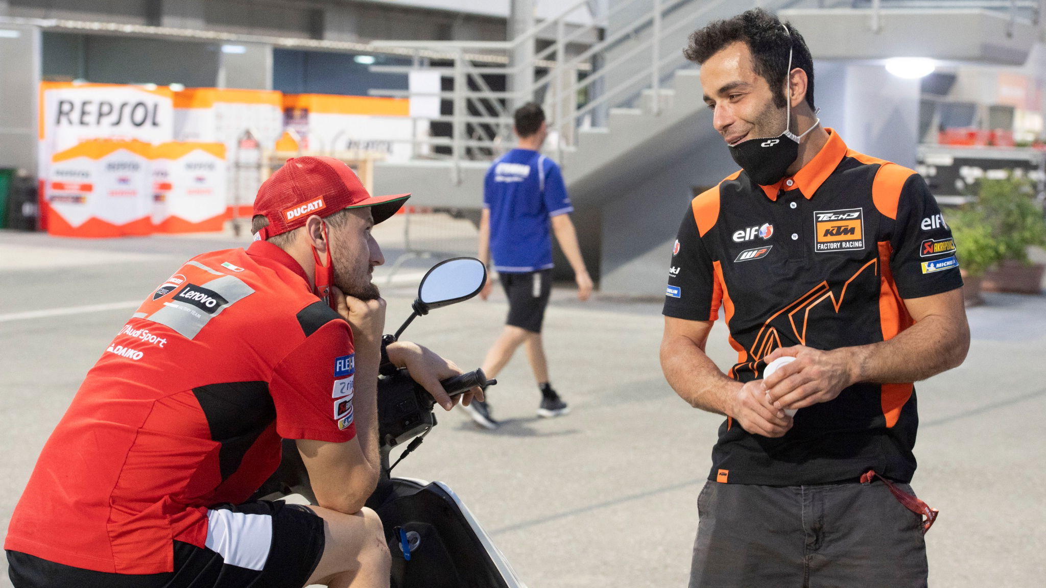 Jack Miller, Danilo Petrucci, Qatar MotoGP test, 12 March