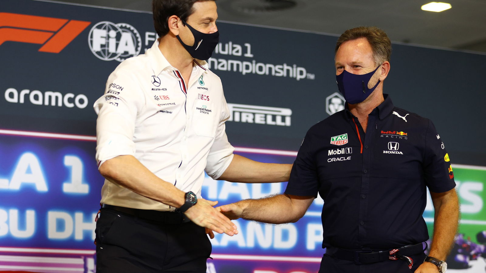 (L to R): Toto Wolff (GER) 