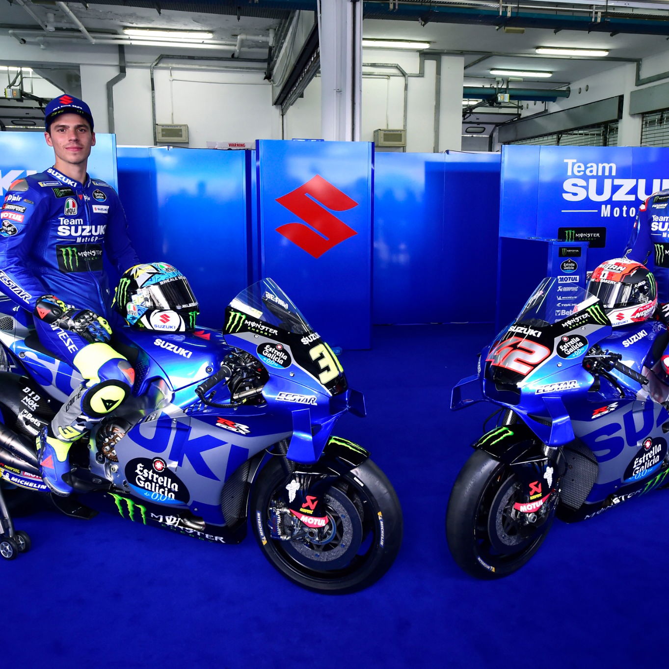 Alex Rins, Joan Mir, Suzuki MotoGP