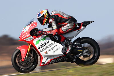 Simone Corsi Portimao Moto2 test, 20 February