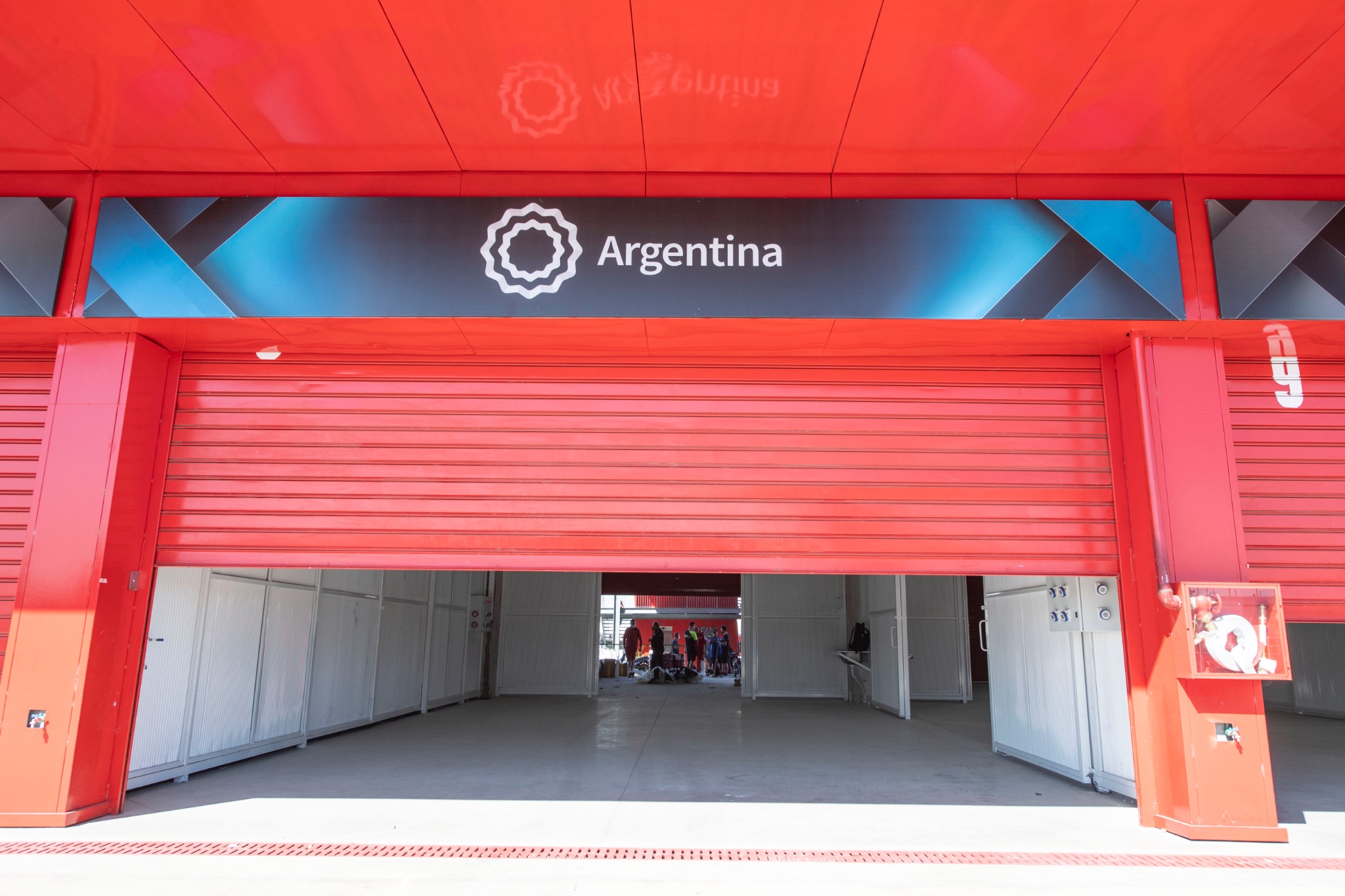 Empty garages on Thursday, MotoGP, Argentinian MotoGP 31 March 2022