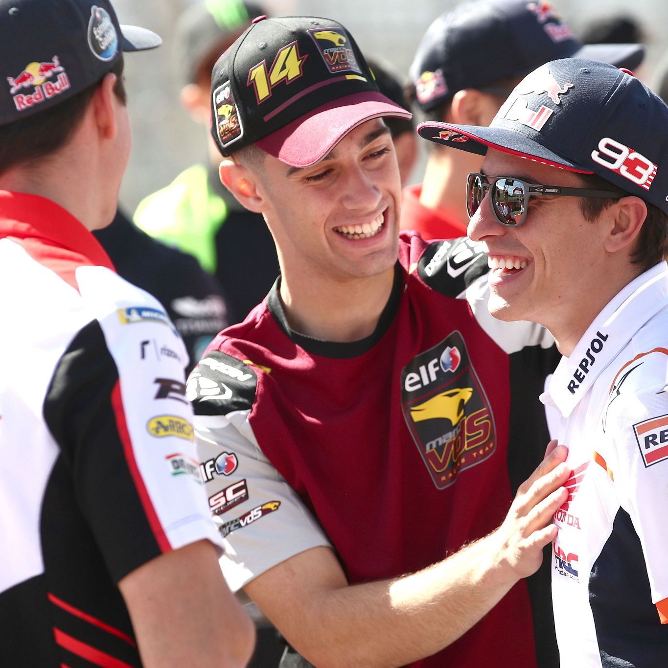 Alex Marquez Tony Arbolino Marc Marquez , Grand Prix Of The Americas, 7 April