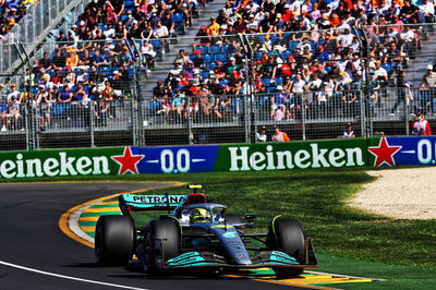 Lewis Hamilton (GBR) Mercedes AMG F1 W13.08.04.2022. Formula 1 World Championship, Rd 3, Australian Grand Prix, Albert Park, Melbourne, Australia, Practice Day.- www.xpbimages.com, EMail: requests@xpbimages.com © Copyright: Batchelor / XPB Images