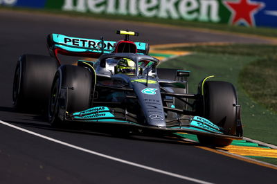 Lewis Hamilton (GBR), Mercedes AMG F1 08.04.2022. Formula 1 World Championship, Rd 3, Australian Grand Prix, Albert Park, Melbourne, Australia, Practice Day.- www.xpbimages.com, EMail: requests@xpbimages.com Â© Copyright: Charniaux / XPB Images