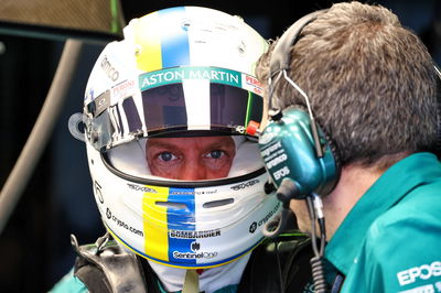 Sebastian Vettel (GER) Aston Martin F1 Team.09.04.2022. Formula 1 World Championship, Rd 3, Australian Grand Prix, Albert Park, Melbourne, Australia, Qualifying Day.