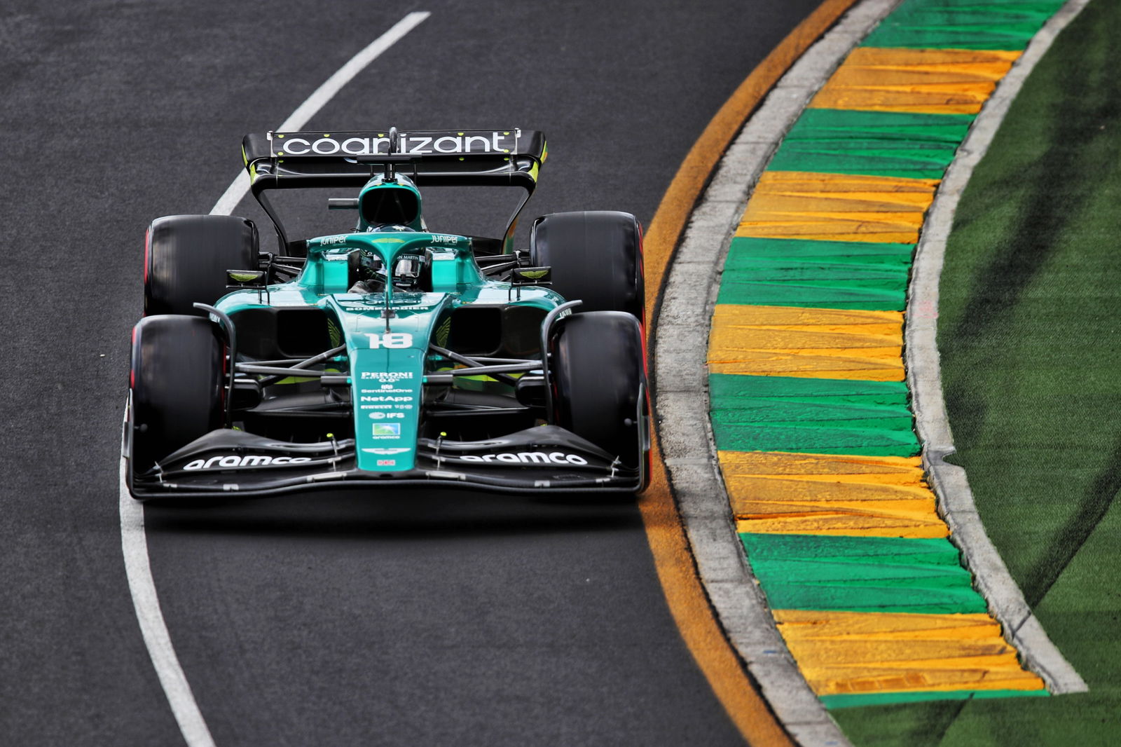Lance Berjalan-jalan (CDN) ) Aston Martin F1 Team AMR22. Kejuaraan Dunia Formula 1, Rd 3, Grand Prix Australia, Albert Park,