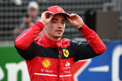 Pole for Charles Leclerc (MON) Ferrari