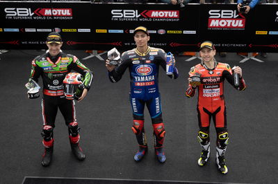 Jonathan Rea, Toprak Razgatlioglu and Alvaro Bautista Superpole, Aragon WorldSBK, 9 April