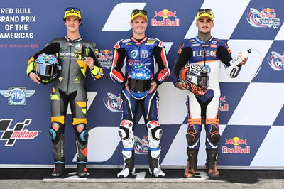 Cameron Beaubier, Celestino Vietti, Aron Canet, Moto2, Grand Prix of the Americas, 9 April