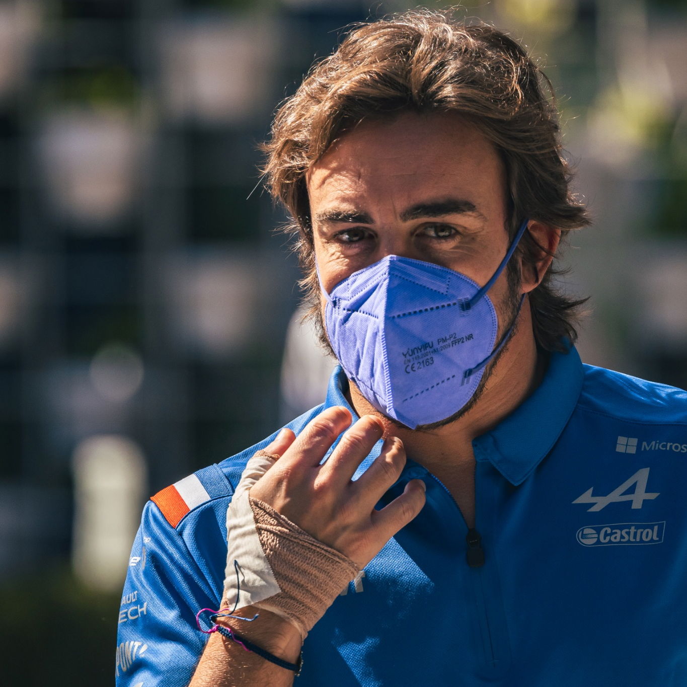 Fernando Alonso (ESP) Alpine F1 Team. Formula 1 World Championship, Rd 3, Australian Grand Prix, Albert Park, Melbourne,