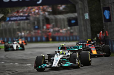 Lewis Hamilton (GBR) Mercedes AMG F1 W13. Formula 1 World Championship, Rd 3, Australian Grand Prix, Albert Park,