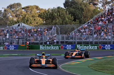 Lando Norris (GBR) McLaren MCL36. Formula 1 World Championship, Rd 3, Australian Grand Prix, Albert Park, Melbourne,