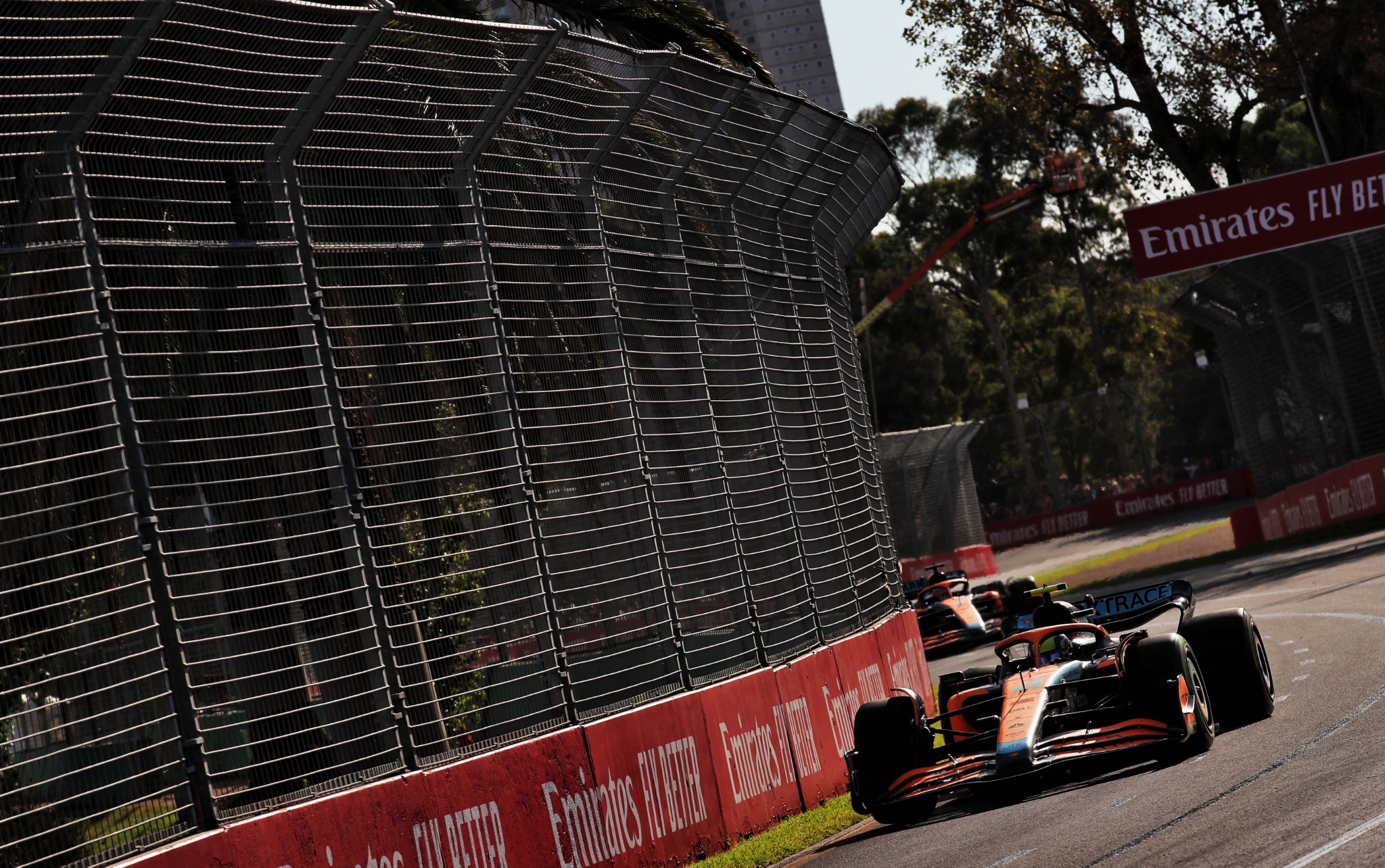 Lando Norris (GBR) McLaren MCL36. Formula 1 World Championship, Rd 3, Australian Grand Prix, Albert Park, Melbourne,