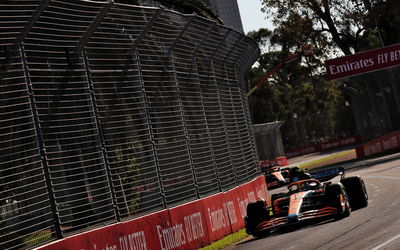 Lando Norris (GBR) ) McLaren MCL36. Kejuaraan Dunia Formula 1, Rd 3, Grand Prix Australia, Albert Park, Melbourne,