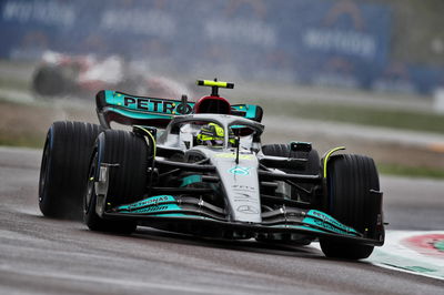 Lewis Hamilton (GBR) Mercedes AMG F1 W13. Formula 1 World Championship, Rd 4, Emilia Romagna Grand Prix, Imola, Italy,