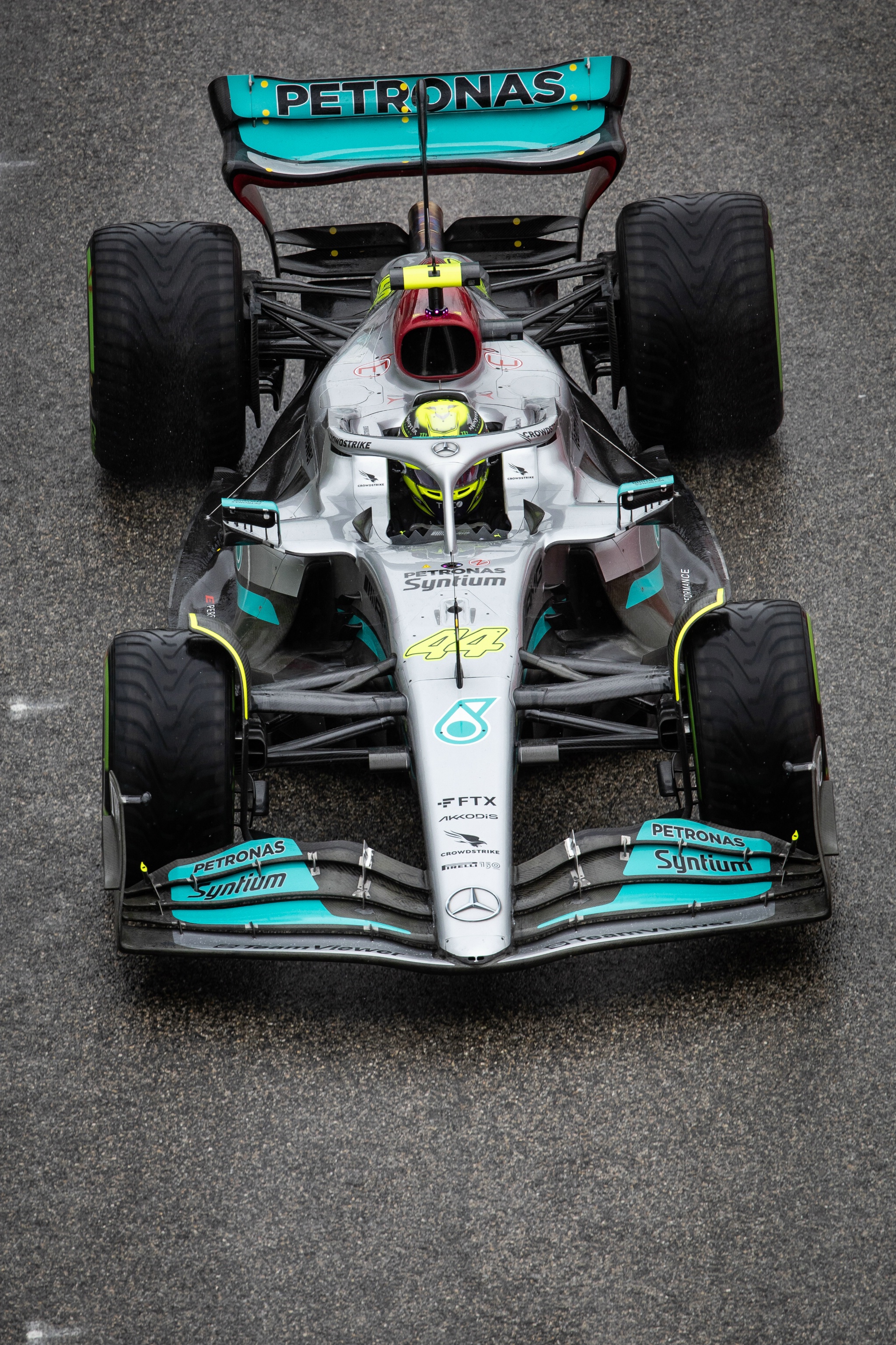 Lewis Hamilton (GBR) Mercedes AMG F1 W13. Kejuaraan Dunia Formula 1, Rd 4, Emilia Romagna Grand Prix, Imola, Italy,