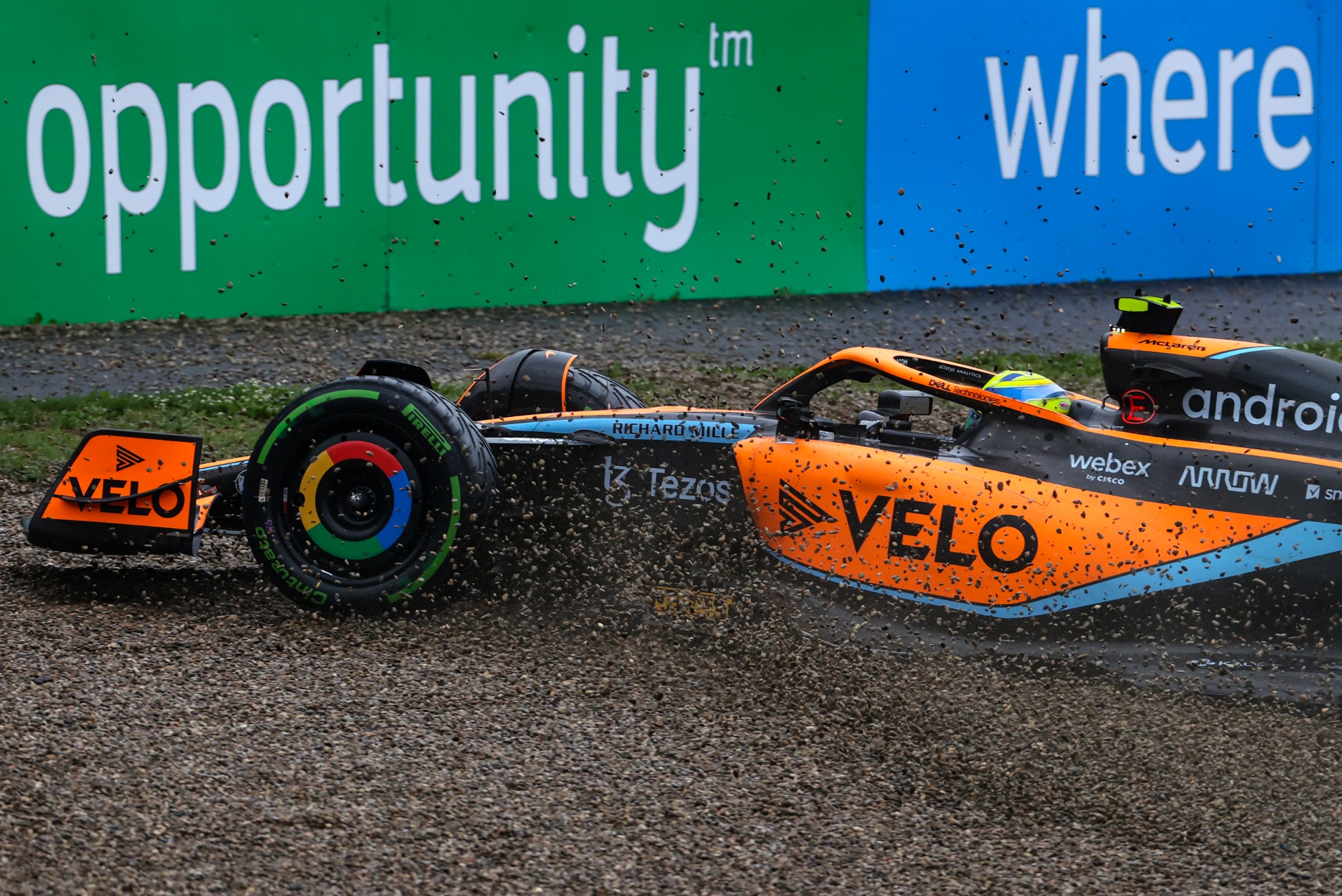 Lando Norris (GBR), McLaren F1 Team Formula 1 World Championship, Rd 4, Emilia Romagna Grand Prix, Imola, Italy,
