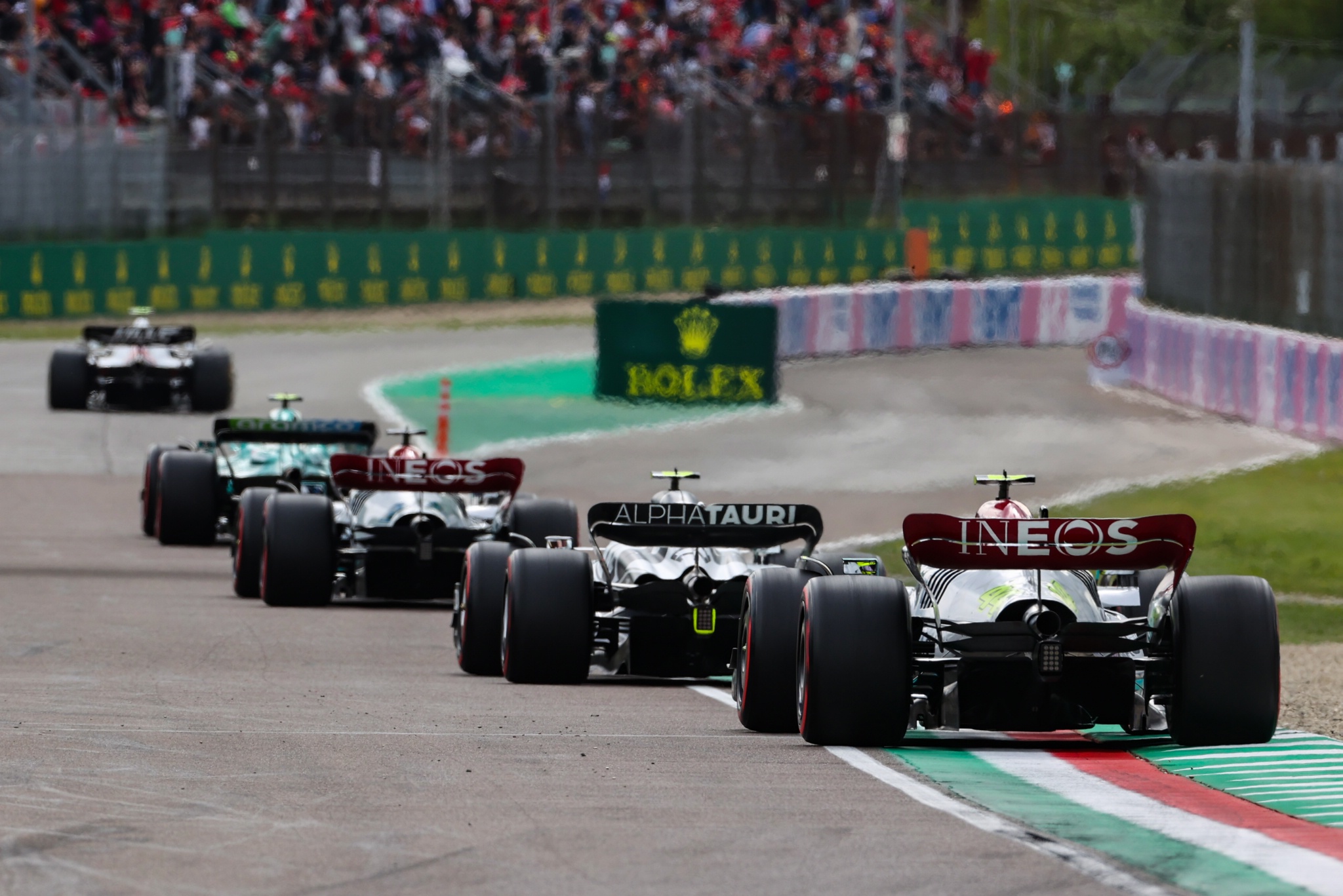 Lewis Hamilton (GBR) ), Kejuaraan Dunia Formula 1 Mercedes AMG F1, Rd 4, Grand Prix Emilia Romagna, Imola, Italia, Sprint