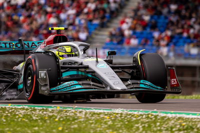 Lewis Hamilton (GBR) Mercedes AMG F1 W13. Formula 1 World Championship, Rd 4, Emilia Romagna Grand Prix, Imola, Italy,