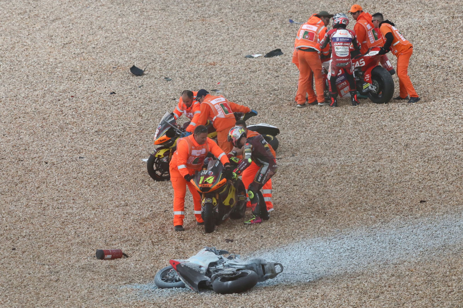 Tony Arbolino, Moto2 race, Portuguese MotoGP, 24 April